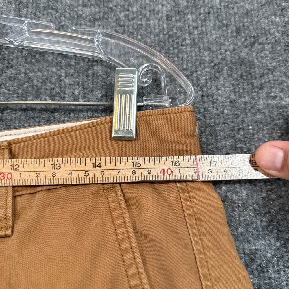 Levis XX Chino Pants Mens 32x27 Brown Straight Leg Twill Casual Trousers Work